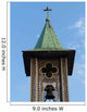 Church Tower with Bell Wall Decal