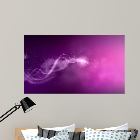 Color Glittering Wall Decal