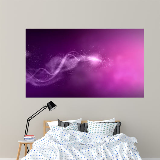 Color Glittering Wall Decal
