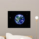 Earth Illustration Wall Decal