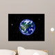 Earth Illustration Wall Decal
