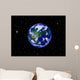 Earth Illustration Wall Decal