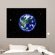 Earth Illustration Wall Decal