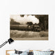 Steam Train Shot Black Wall Decal