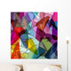 Abstract Colorful with Triangle Wall Decal