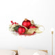 Christmas Ball and Green Wall Decal