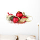 Christmas Ball and Green Wall Decal