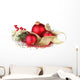 Christmas Ball and Green Wall Decal