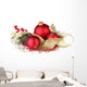 Christmas Ball and Green Wall Decal