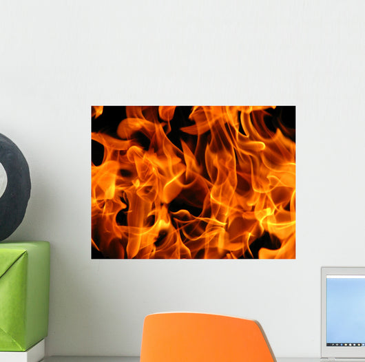 Flame Wall Decal