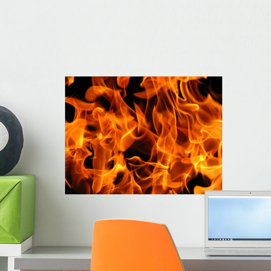 Flame Wall Decal