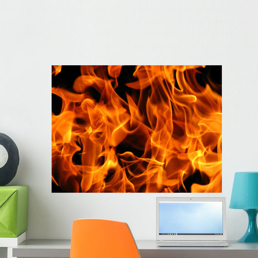Flame Wall Decal