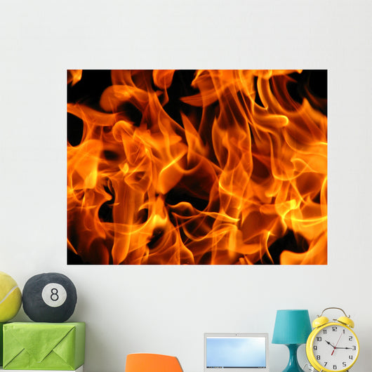 Flame Wall Decal