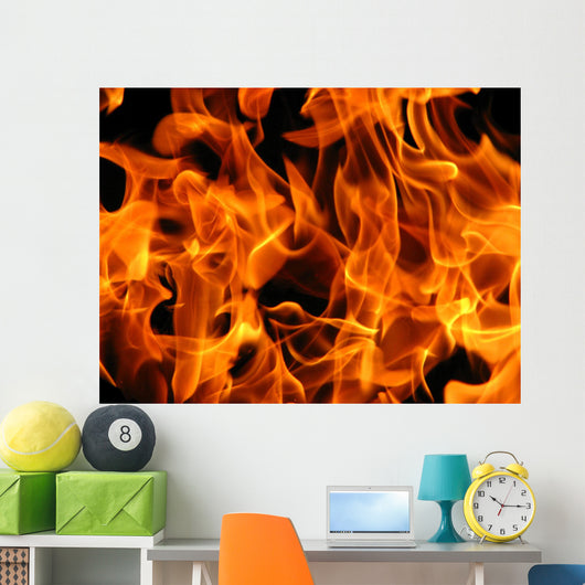 Flame Wall Decal