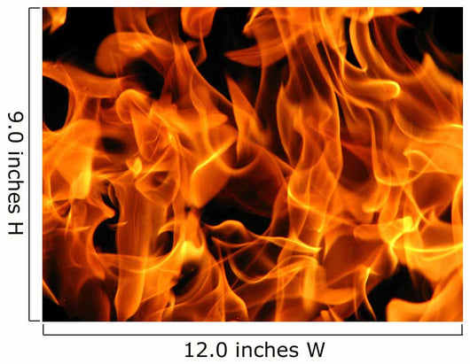 Flame Wall Decal