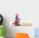Zen Stones and Flowers Wall Decal