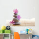 Zen Stones and Flowers Wall Decal