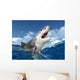 White Shark Wall Decal