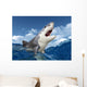White Shark Wall Decal