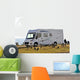 Motor Home Parked Wall Decal