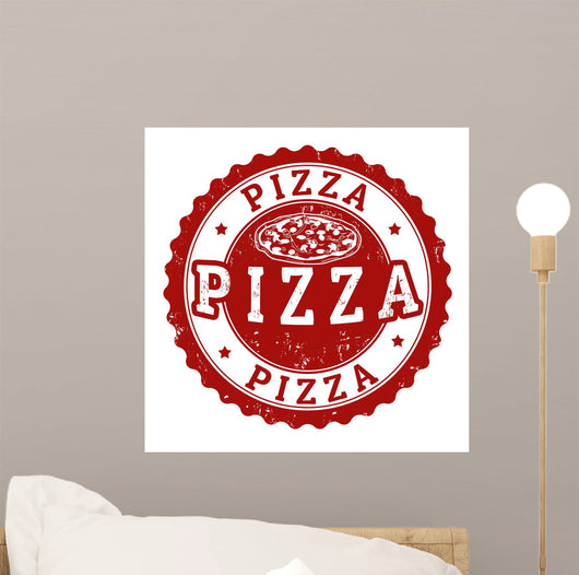 Pizza Sign Wall Decal