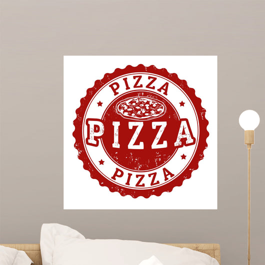 Pizza Sign Wall Decal