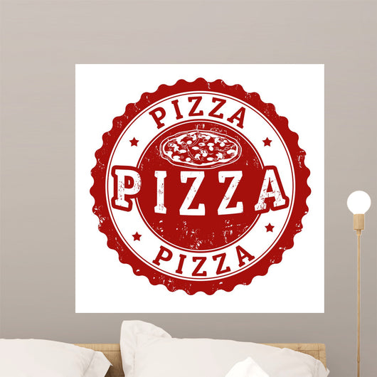 Pizza Sign Wall Decal