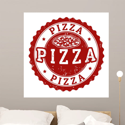 Pizza Sign Wall Decal