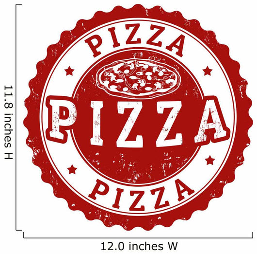 Pizza Sign Wall Decal