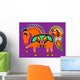 Ukrainian Tribal Ethnic Painting Wall Decal
