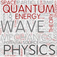 Quantum Mechanics Word Cloud Wall Decal