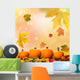 Pumpkins Scenery Wall Decal