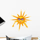 Cool Sun with Shades Wall Decal