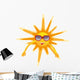 Cool Sun with Shades Wall Decal