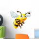 Cartoon Bee Wall Decal