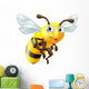 Cartoon Bee Wall Decal