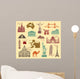 Symbols Travel Wall Decal