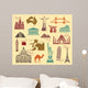 Symbols Travel Wall Decal