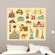 Symbols Travel Wall Decal