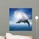 Dolphins Jumping Wall Decal