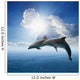 Dolphins Jumping Wall Decal