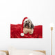 Funny Christmas Dog Wall Decal