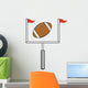 American Football Goal Wall Decal
