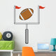 American Football Goal Wall Decal