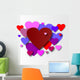 Herz Liebe Love Valentinstag Wall Decal