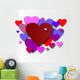 Herz Liebe Love Valentinstag Wall Decal