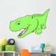 Cute Alligator Vector Illustration Wall Decal