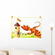 Red Dragon Wall Decal