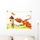 Red Dragon Wall Decal