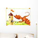 Red Dragon Wall Decal